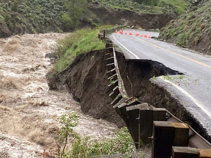 The floods may have permanently changed Yellowstone