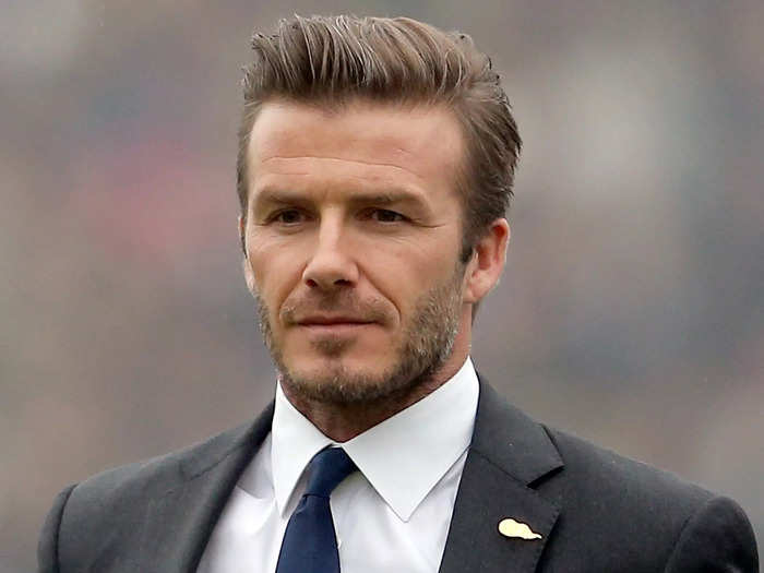 David Beckham was just 23 years old when he and former Spice Girls member Victoria Beckham welcomed their first child.