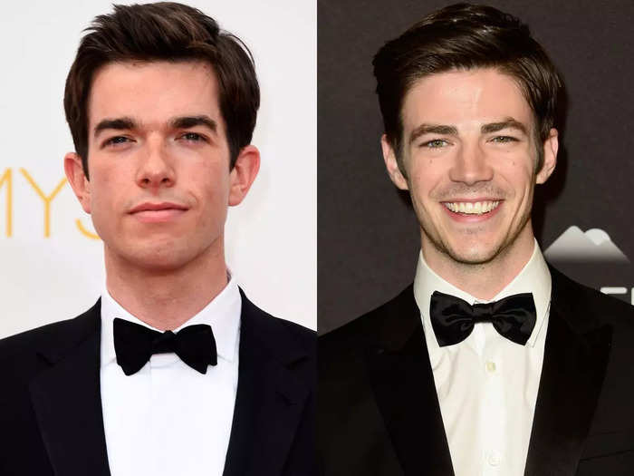 18. John Mulaney and Grant Gustin