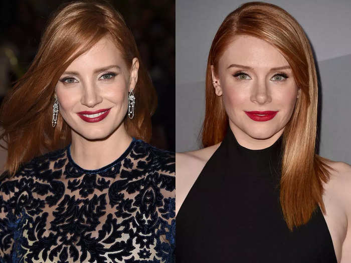 7. Jessica Chastain and Bryce Dallas Howard