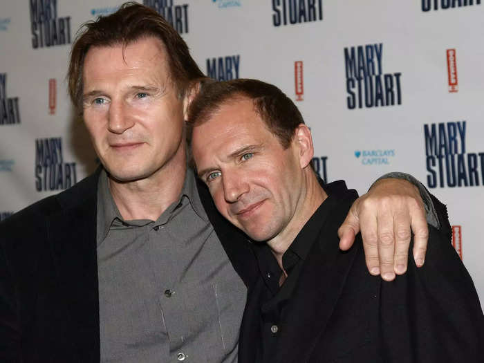 3. Liam Neeson and Ralph Fiennes