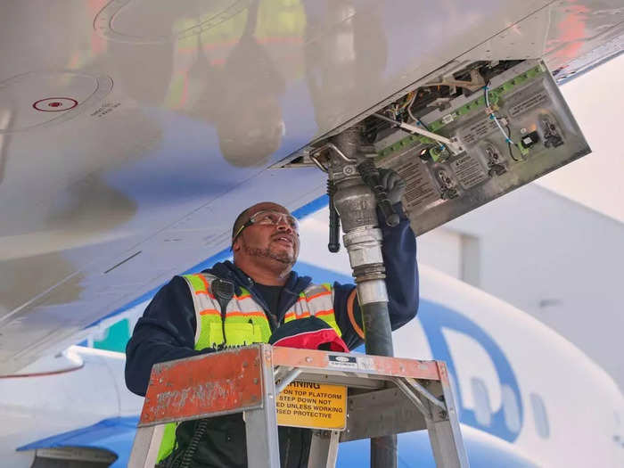 One consistent focus across each platform is sustainable aviation fuel (SAF). By 2030, the company has committed to delivering all of its commercial planes with the capability to operate on 100% SAF.