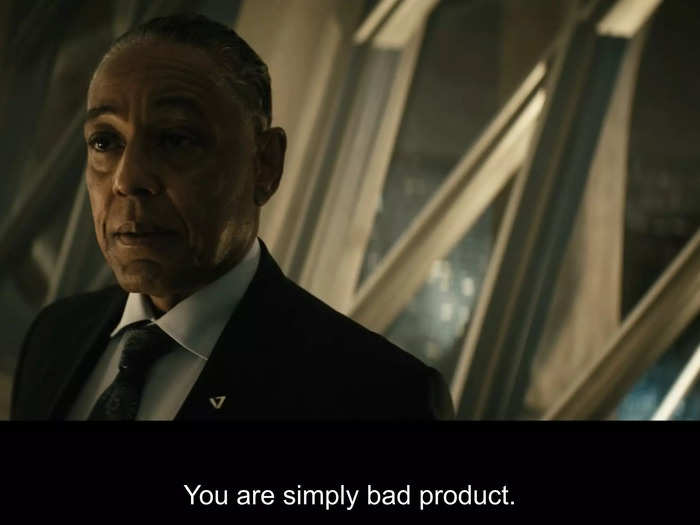 Stan calling Homelander "bad product" is a nod to the source material.