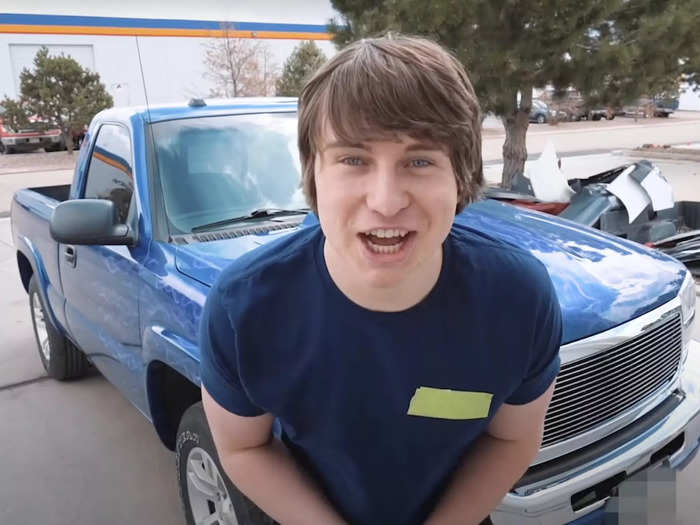 Before he was popular on YouTube, Beem painted cars for a living.