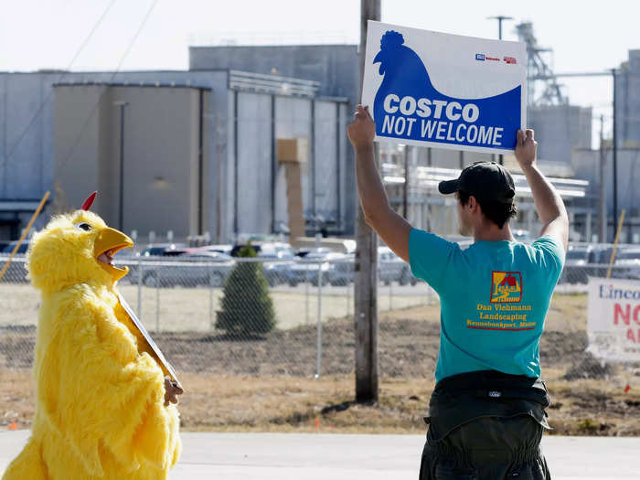 The local school board opposed construction because of traffic and possible depletion of the water supply.