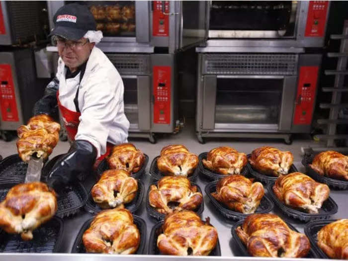 Costco sold 106 million rotisserie chickens in 2021 alone.