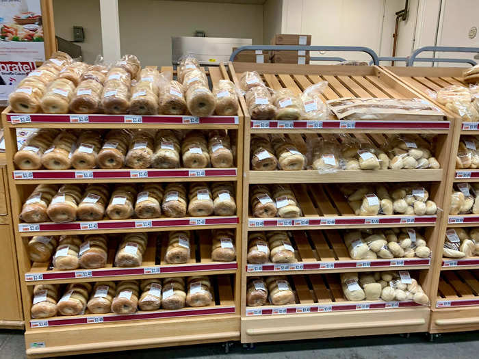 The bakery section was very similar to Costco