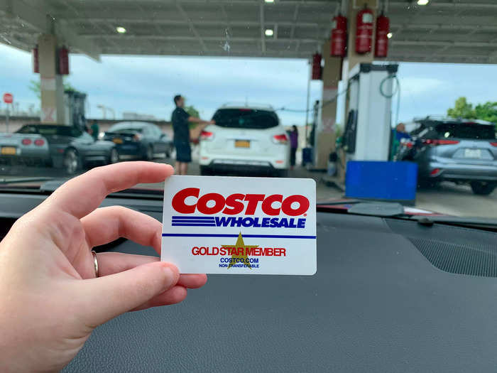 To buy gas at Costco, you need to be a member and have your card on you.