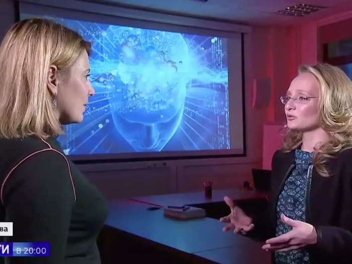 Despite this, Katerina made her debut on Russian state TV as a biotechnology expert in December 2018.