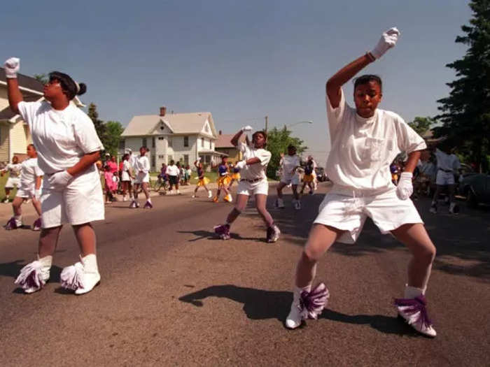 Dancing comes hand-in-hand with musical celebrations on Juneteenth.