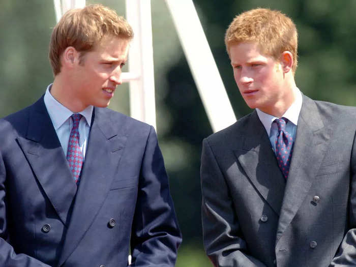 2004: A fountain designed in tribute to Princess Diana officially opened in Hyde Park on July 6. William and Harry were at the official unveiling ceremony.