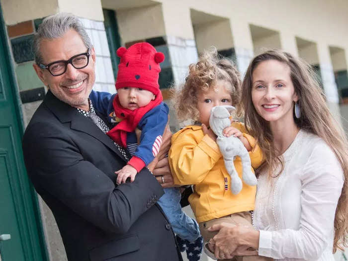 Jeff Goldblum became a father at 62.