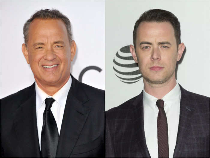 Colin Hanks followed in his father Tom Hanks