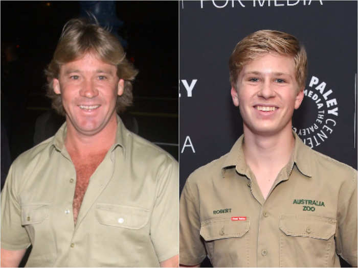 Robert Irwin has picked up his late father Steve Irwin