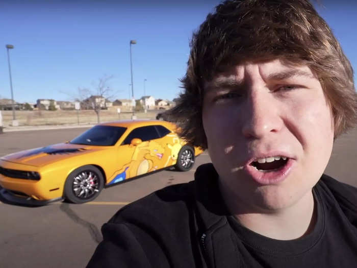 Beem said he took a big risk with his car-themed videos, spending around $50,000 to customize a car for Logan Paul.