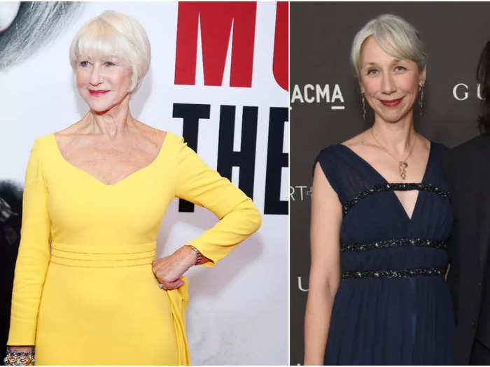 37. Helen Mirren and Alexandra Grant