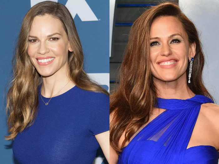 19. Hilary Swank and Jennifer Garner