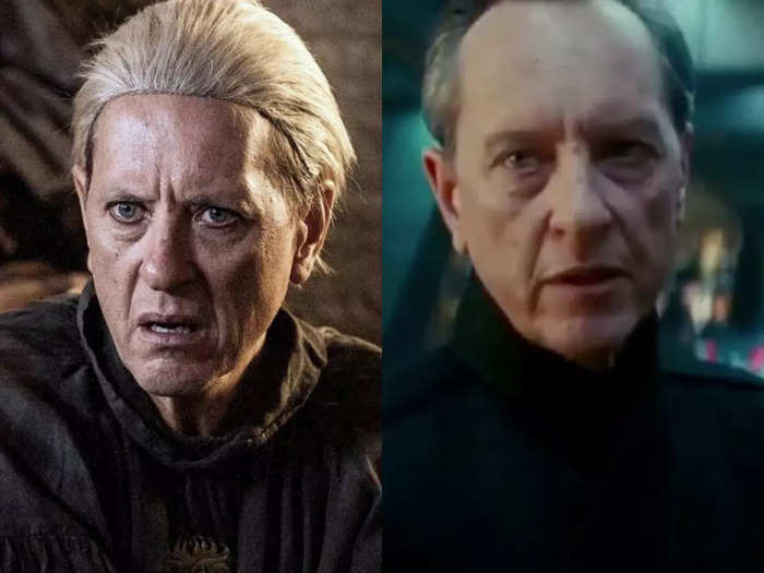 Richard E. Grant played Izembaro, the director of a theater group in Braavos, on "Game of Thrones" and appears in "Star Wars: The Rise of Skywalker" as Allegiant General Pryde.