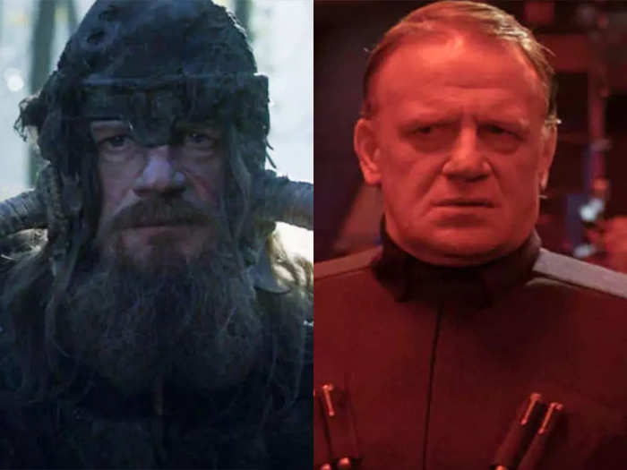 Mark Lewis Jones played Shagga, leader of the Stone Crows, on "Game of Thrones" and was Captain Moden Canady in "The Last Jedi."