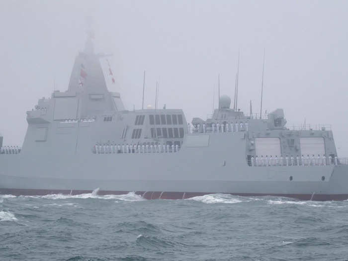 There are six ships in the Type 055 class.