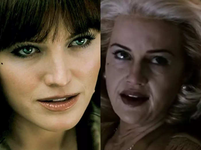 Even though Carla Gugino appeared much older than her "Watchmen" co-star and on-screen daughter Malin Åkerman, they