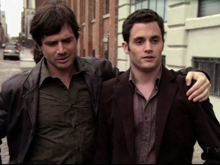 Matthew Settle and Penn Badgley, who played Rufus and Dan Humphrey on "Gossip Girl," only had a 17-year age difference.