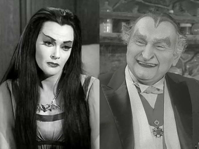 Even though Al Lewis played Grandpa on "The Munsters," he was a year younger than his TV daughter Lily, played by Yvonne De Carlo.