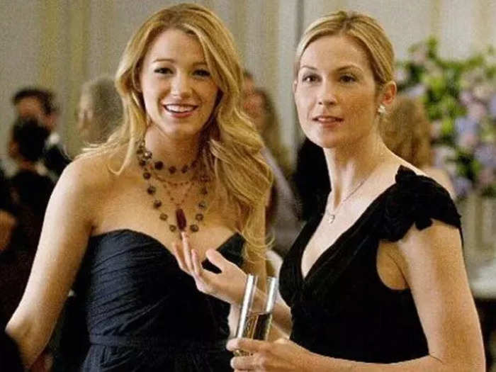 Blake Lively and Kelly Rutherford (aka Serena and Lily van der Woodsen) are only 19 years apart on "Gossip Girl."