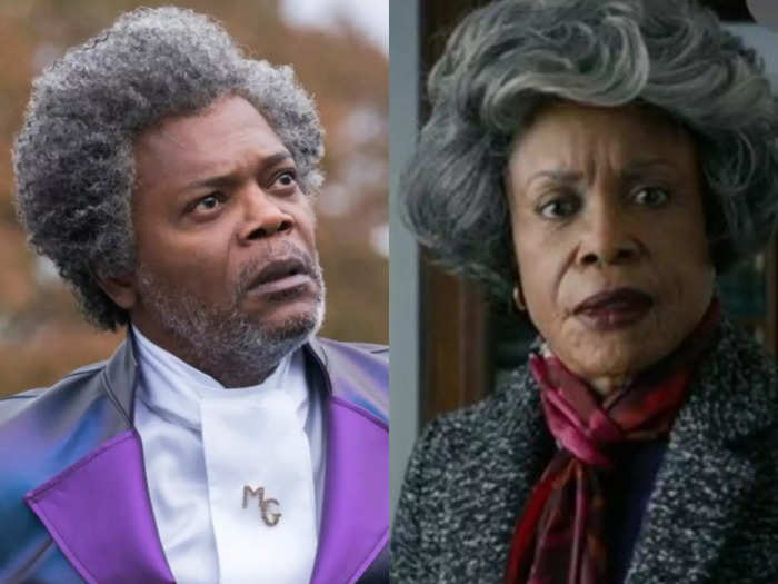 In the 2019 film "Glass," Charlayne Woodard plays the mother of Samuel L. Jackson