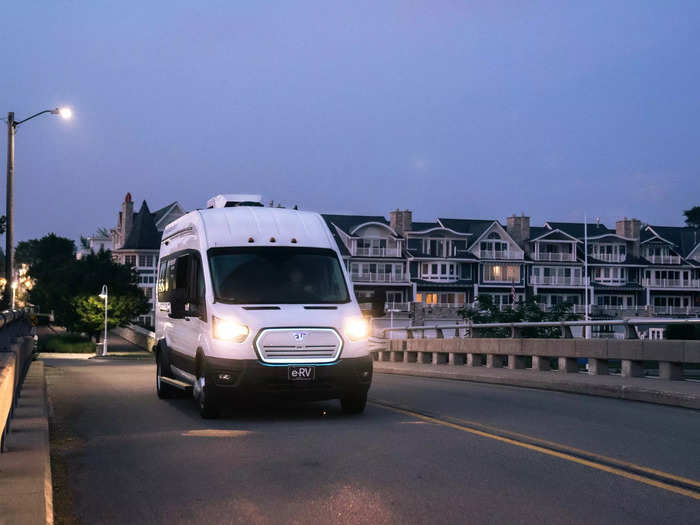 Four months later, the e-RV is now fresh off its first big test drive.