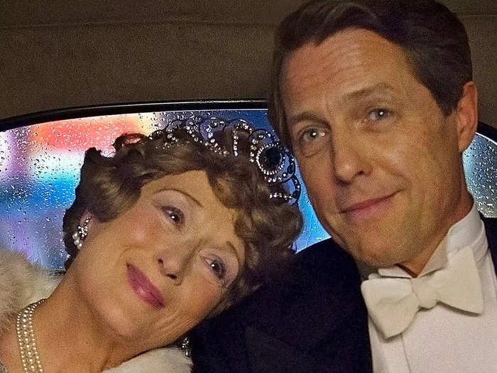 Streep played the titular character in "Florence Foster Jenkins" (2016).