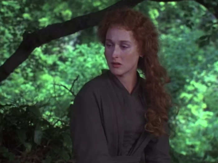 The actress played both Sarah and Anna in "The French Lieutenant