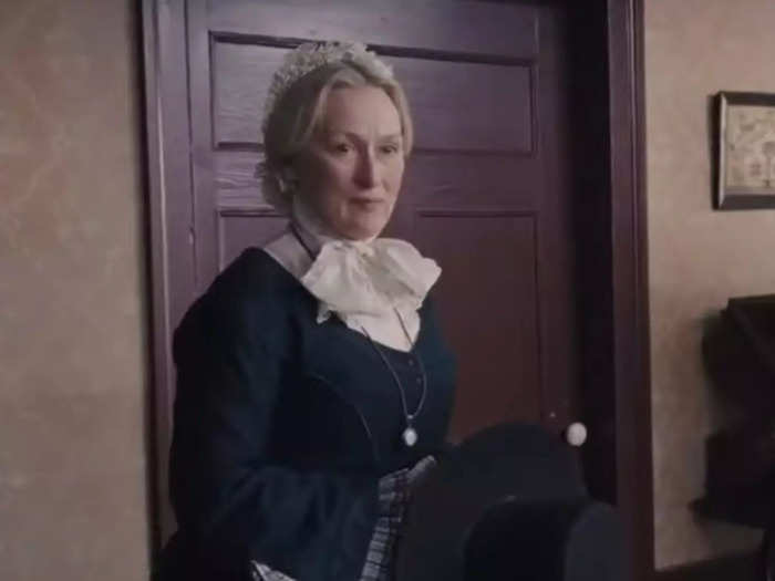 Streep played Altha Carter in "The Homesman" (2014).