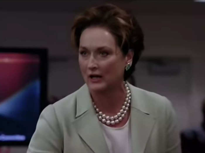 In "The Manchurian Candidate" (2004), she was Eleanor Shaw.