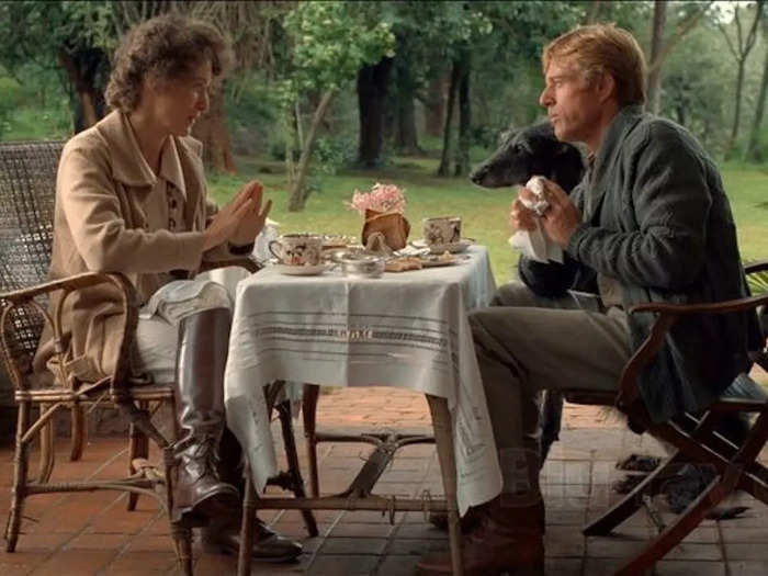 Streep starred as Karen Blixen in "Out of Africa" (1985).