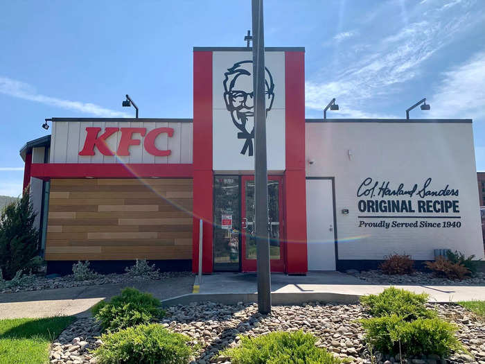 Over two-thirds of KFC