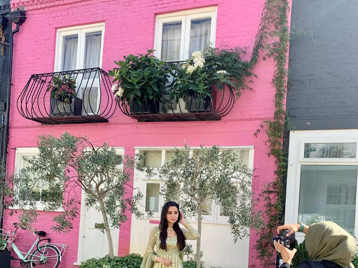 Speaking of famous homes, the pink house where Keira Knightley