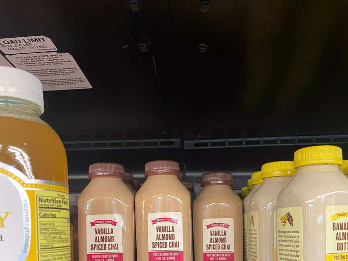 I chose a vanilla almond milk spiced chai drink to try. I’d never seen the product at another Trader Joe’s, and it was cool to find something new at a store I assumed would have less stock than most.