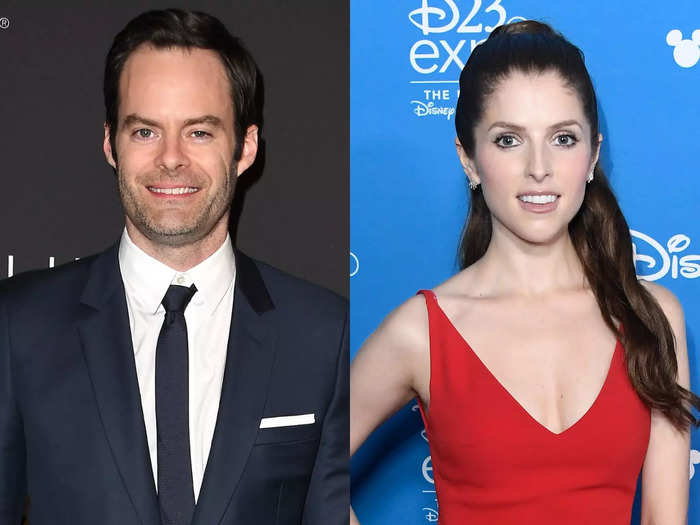 Anna Kendrick and Bill Hader met while playing siblings in "Noelle." Now, they