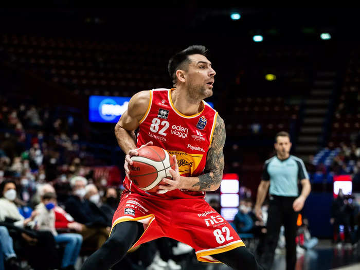 Delfino last played in the NBA in 2013. He has since played internationally. He was cut by one Italian team in 2018 for "almost violent behavior" with the coach. He now plays for Carpegna Prosciutto Pesaro in Italy.