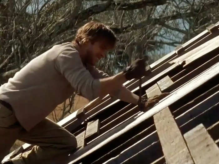 Gosling received specific carpentry training for Noah as well, and he ended up making some furniture pieces for the set.