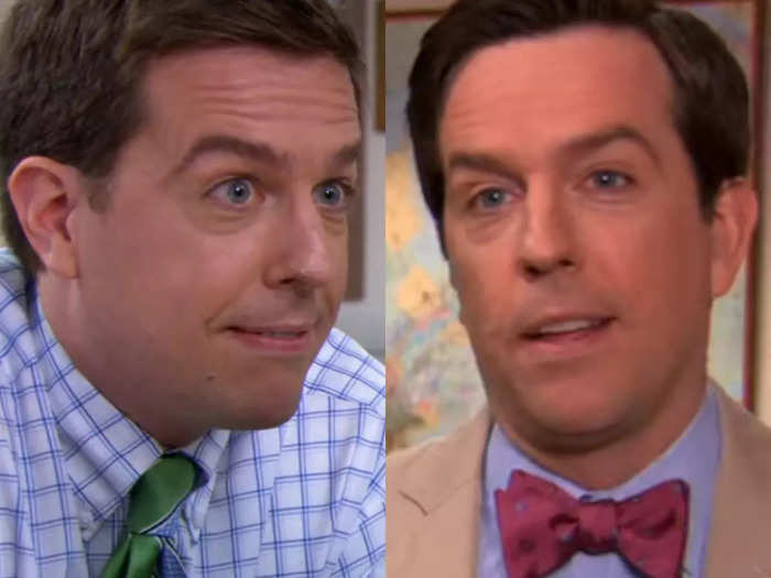 Andy Bernard was an obsequious employee who learned how to be true to himself.