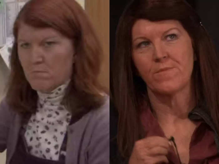 Meredith Palmer was a wild and unpredictable single mother working at the company.