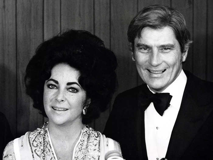 Elizabeth Taylor and future senator John Warner married in 1976 and remained friends after their divorce.