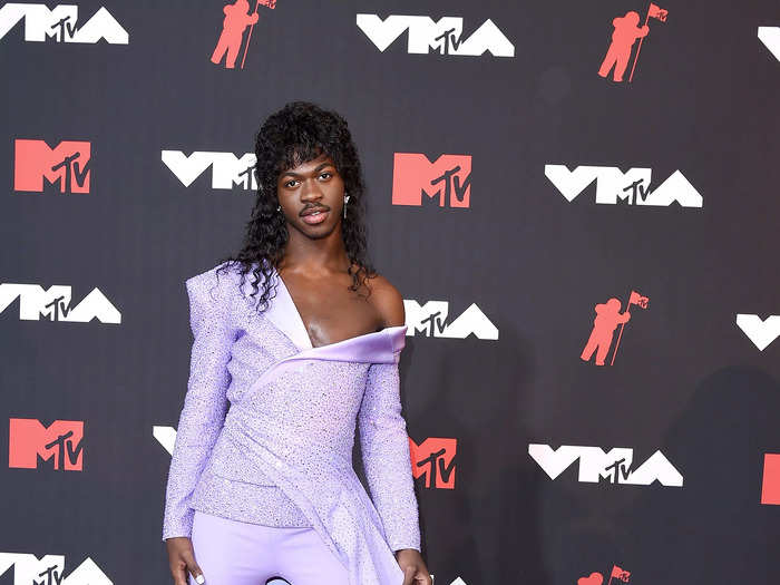 Lil Nas X is no stranger to bold fashion choices, and his look at the 2021 MTV Video Music Awards was no exception.