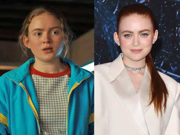 Sadie Sink is 20 years old, while her character is around 14.