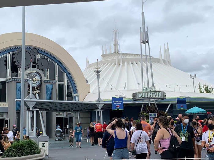 Space Mountain is an out-of-this-world experience.