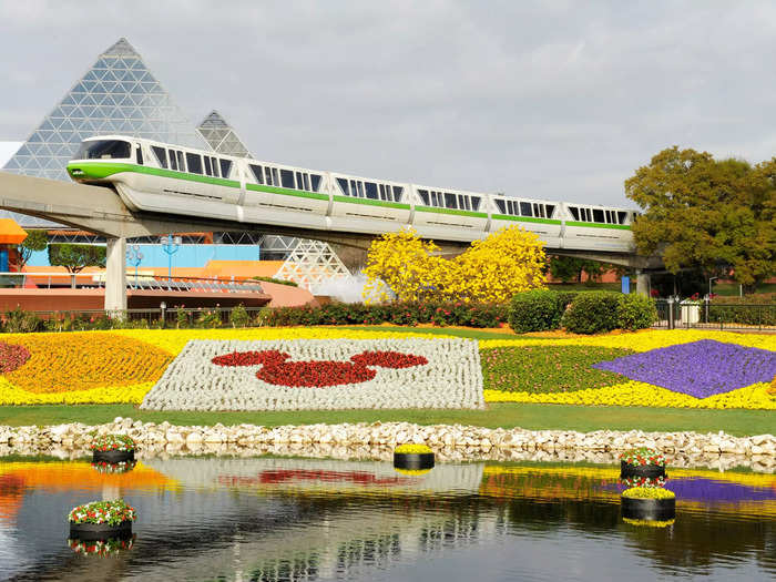 Give your feet a break by riding the monorail.