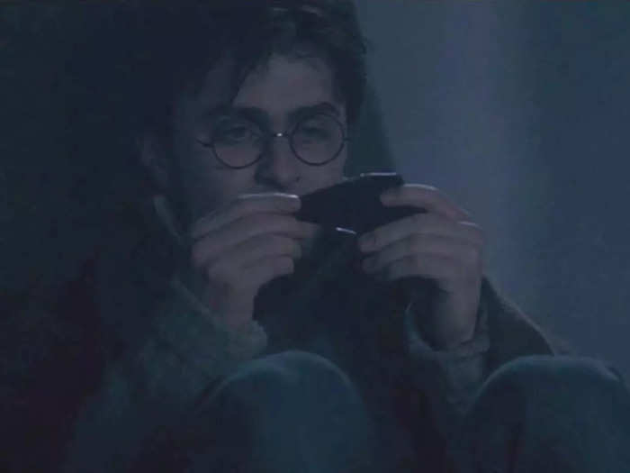 We have no idea where Harry got the magical two-way mirror that saves the trio in the final movie.