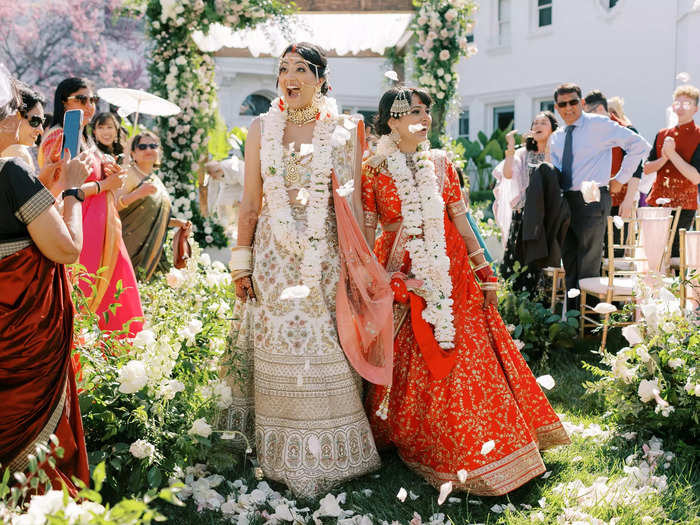 These brides went viral on TikTok after sharing what their "big fat Desi" wedding looked like.